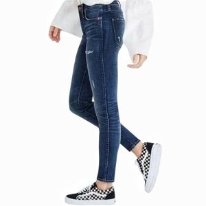 Madewell - High Rise Skinny Distressed Jeans